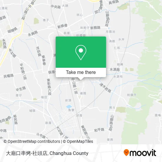 大廟口串烤-社頭店 map