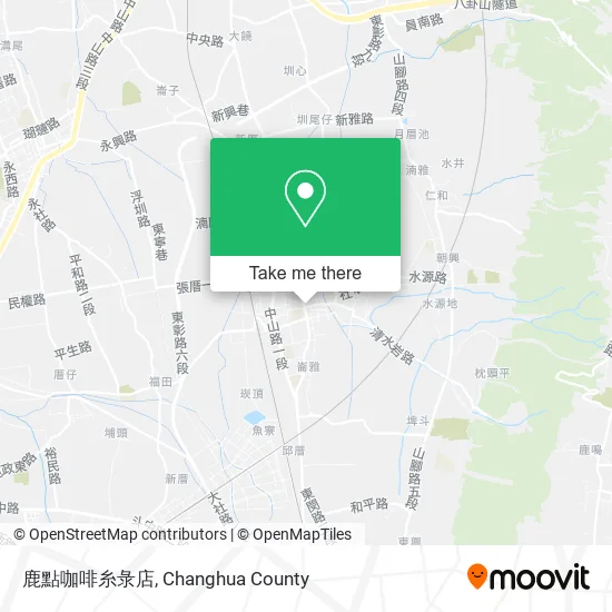 鹿點咖啡糸彔店 map