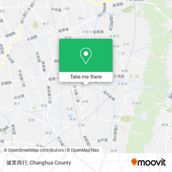 健業商行 map