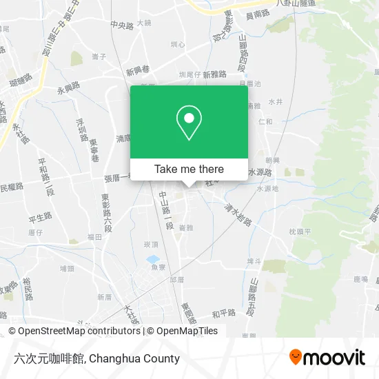 六次元咖啡館 map