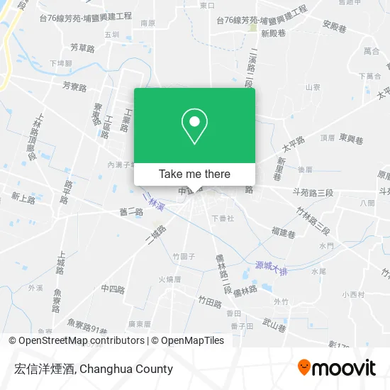 宏信洋煙酒 map