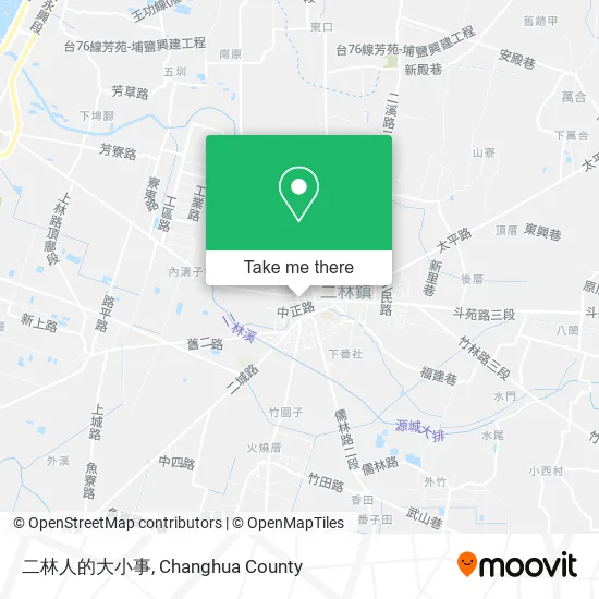 二林人的大小事地圖
