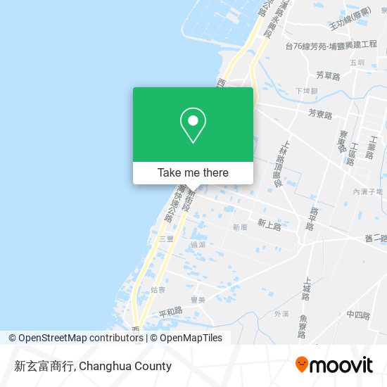 新玄富商行地圖