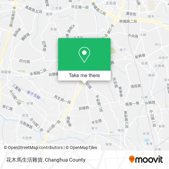 花木馬生活雜貨 map