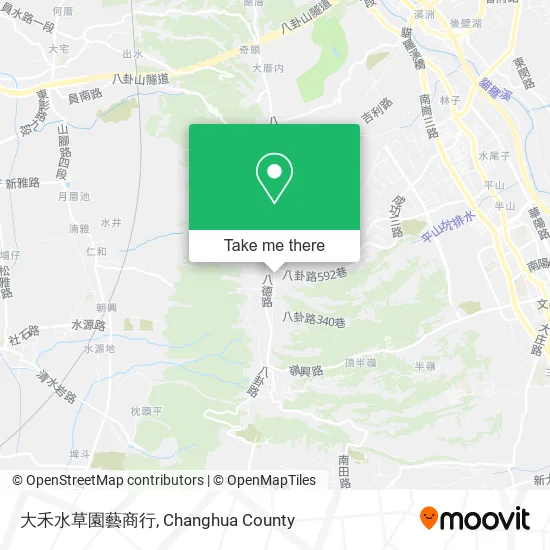 大禾水草園藝商行 map
