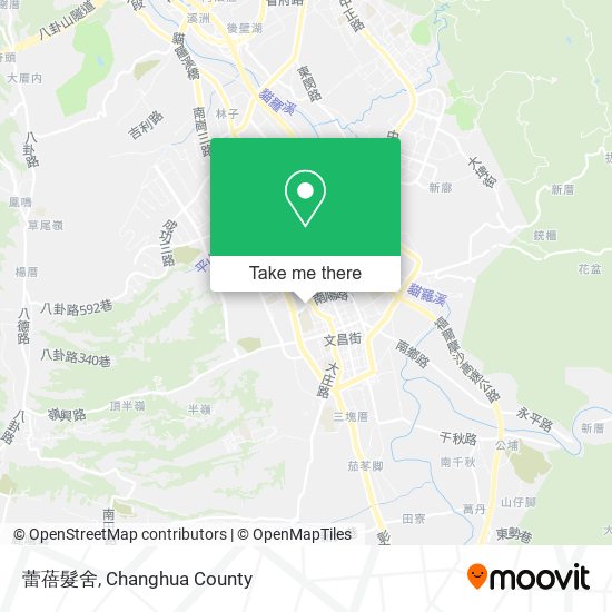 蕾蓓髮舍 map