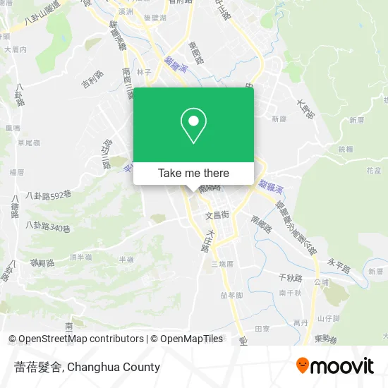 蕾蓓髮舍地圖