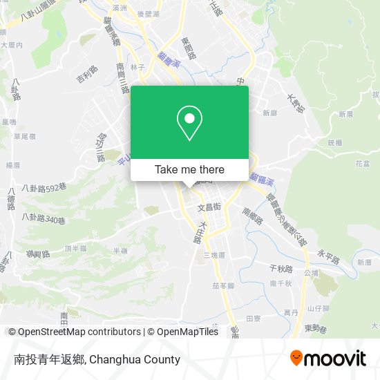 南投青年返鄉地圖