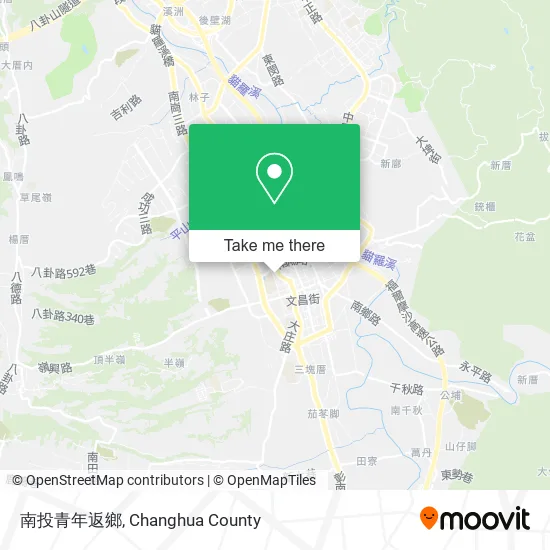 南投青年返鄉 map