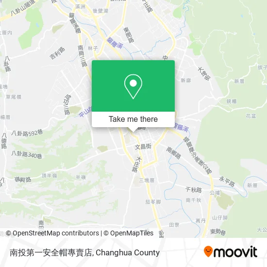 南投第一安全帽專賣店地圖