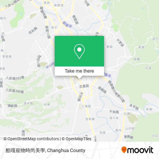 酷嘎寵物時尚美學 map