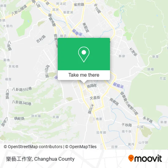 樂藝工作室地圖