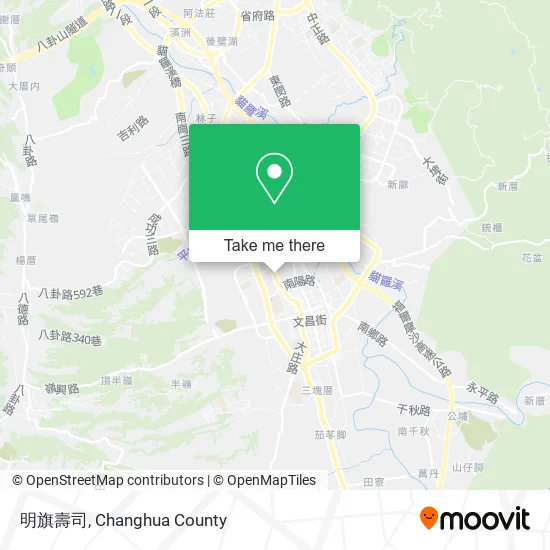 明旗壽司地圖