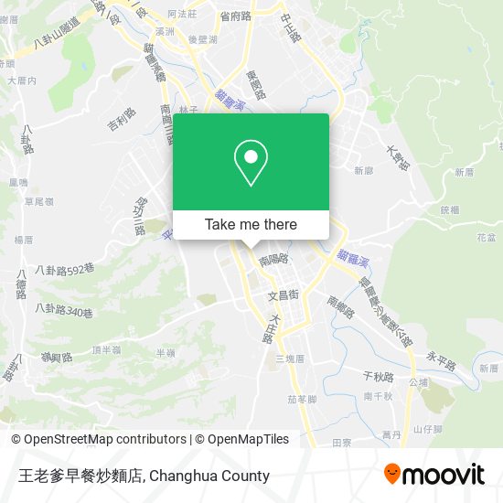 王老爹早餐炒麵店 map