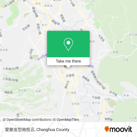 愛樂造型南投店 map