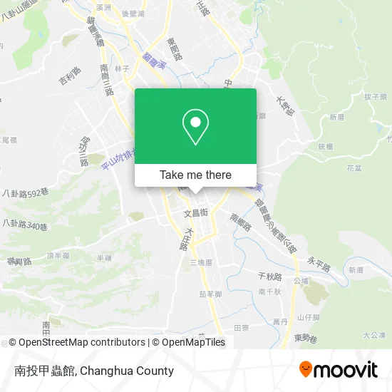 南投甲蟲館地圖
