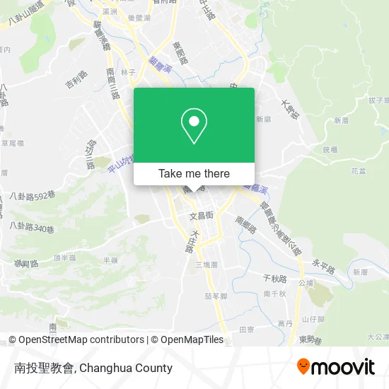 南投聖教會 map