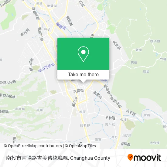 南投市南陽路吉美傳統糕粿地圖