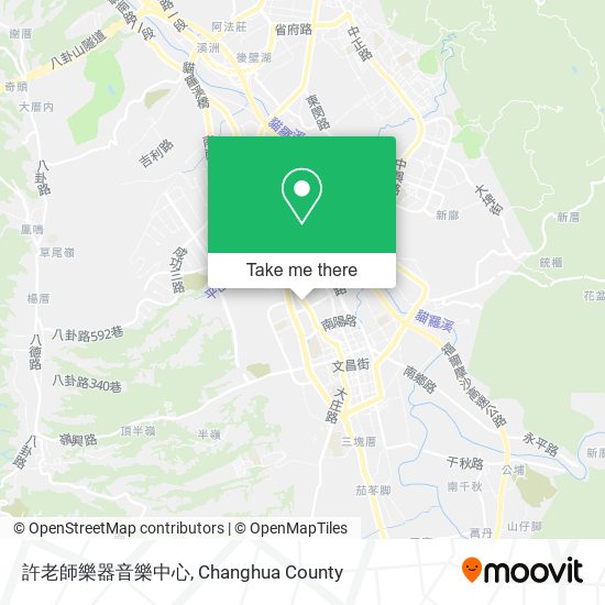 許老師樂器音樂中心 map