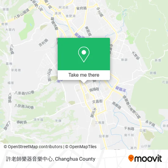 許老師樂器音樂中心地圖