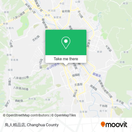 鳥人精品店地圖