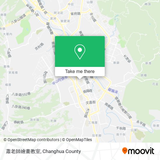 蕭老師繪畫教室 map