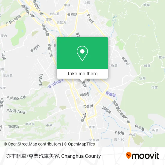 亦丰租車/專業汽車美容地圖