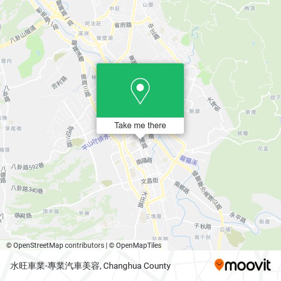 水旺車業-專業汽車美容 map