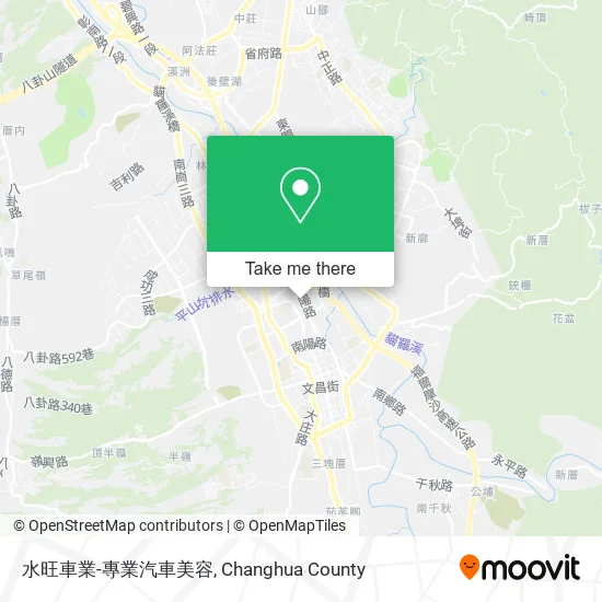 水旺車業-專業汽車美容 map