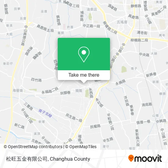 松旺五金有限公司 map