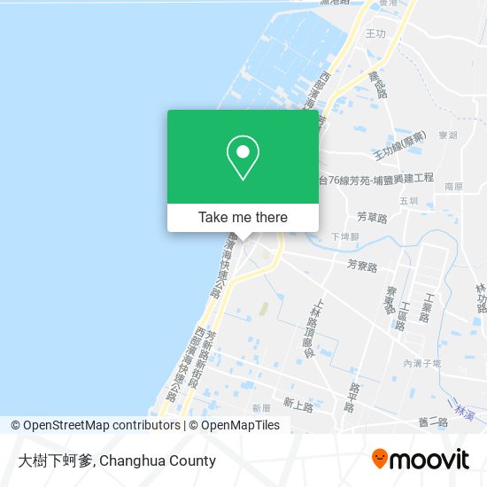 大樹下蚵爹 map