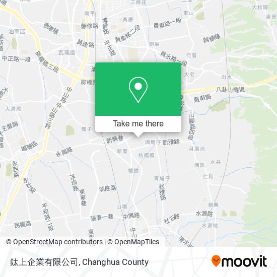 鈦上企業有限公司 map