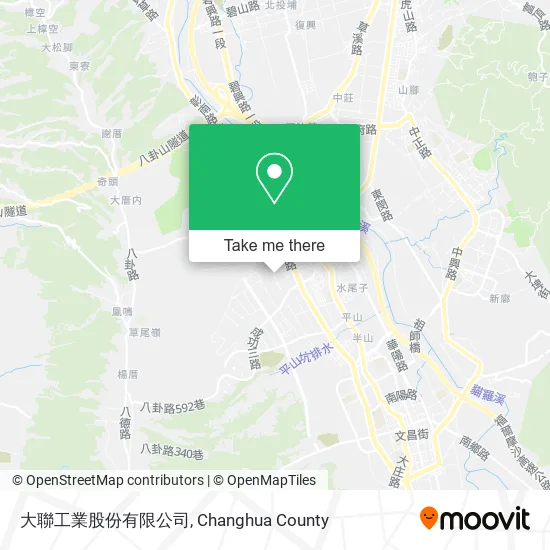 大聯工業股份有限公司 map