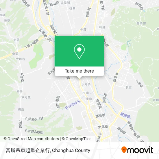 富勝吊車起重企業行地圖
