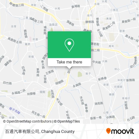 百通汽車有限公司地圖