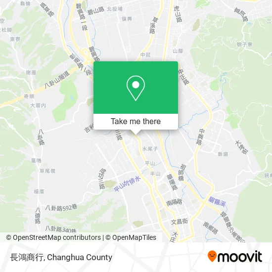 長鴻商行地圖