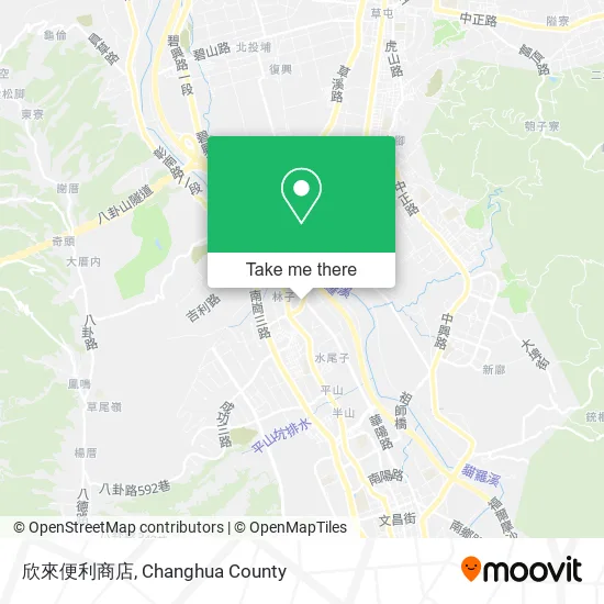 欣來便利商店地圖
