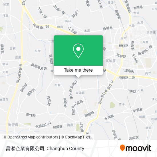 昌淞企業有限公司 map