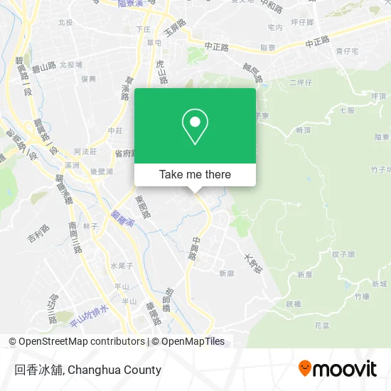 回香冰舖地圖