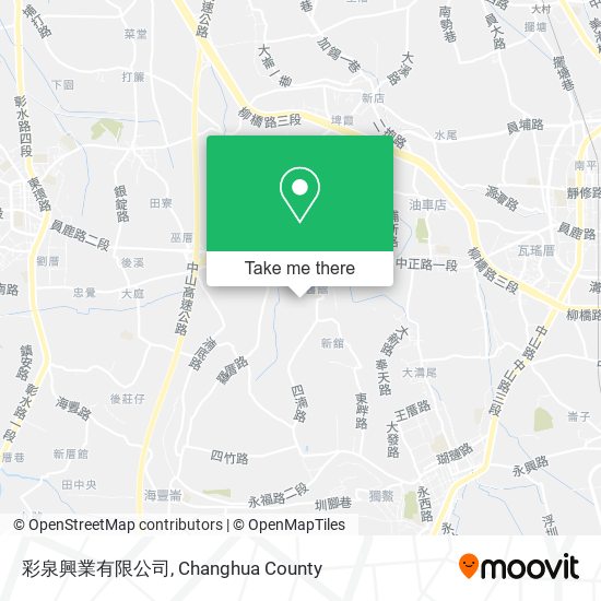 彩泉興業有限公司 map