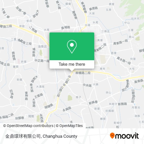 金鼎環球有限公司地圖