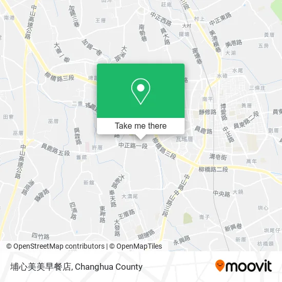 埔心美美早餐店 map