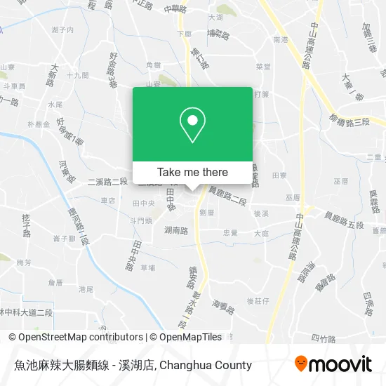 魚池麻辣大腸麵線 - 溪湖店 map