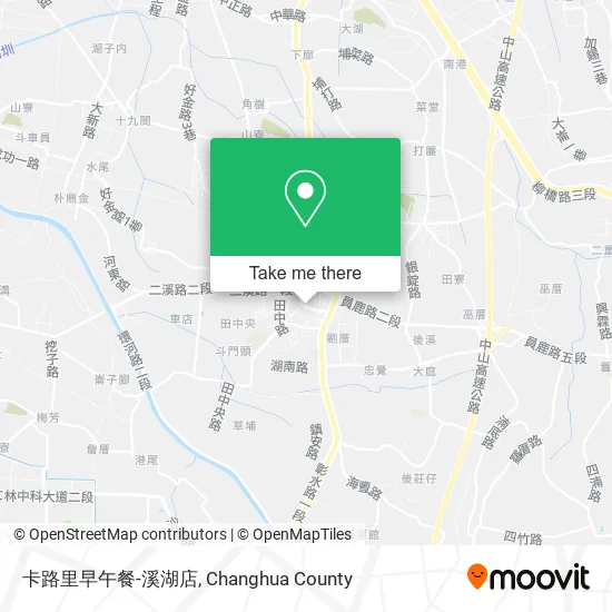 卡路里早午餐-溪湖店 map
