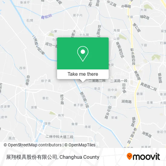 展翔模具股份有限公司地圖