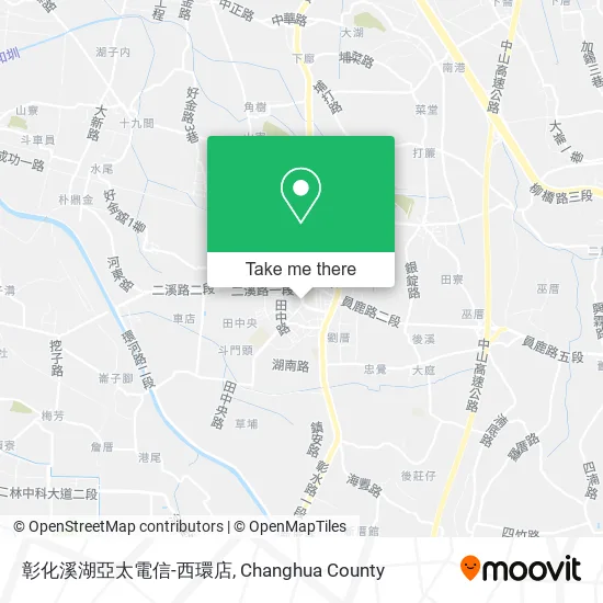 彰化溪湖亞太電信-西環店 map