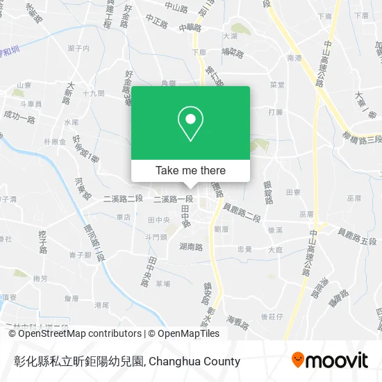 彰化縣私立昕鉅陽幼兒園地圖