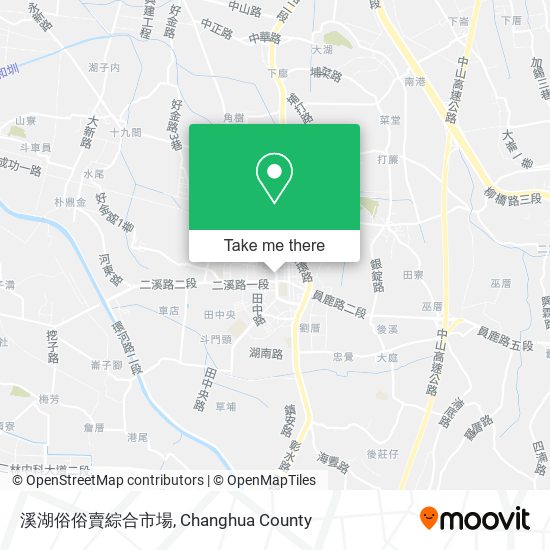 溪湖俗俗賣綜合市場 map