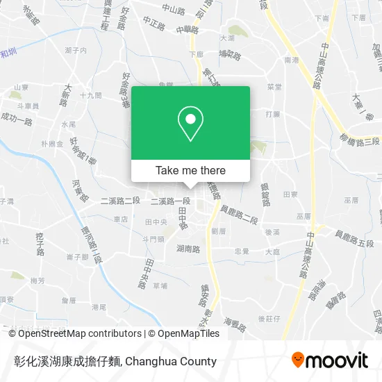 彰化溪湖康成擔仔麵 map
