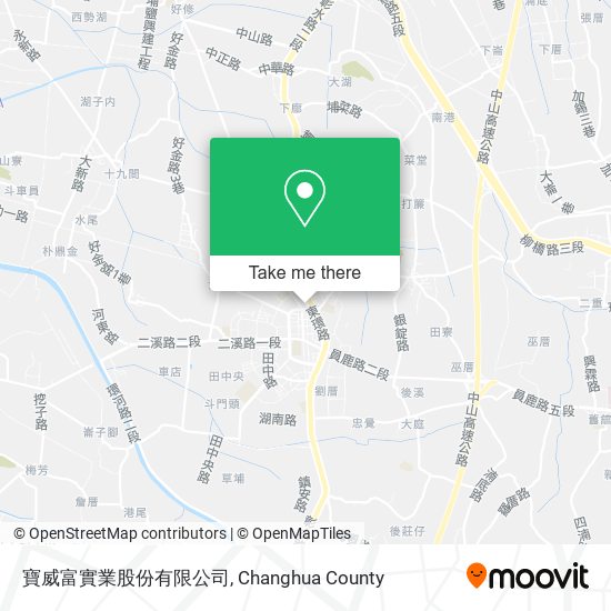 寶威富實業股份有限公司地圖